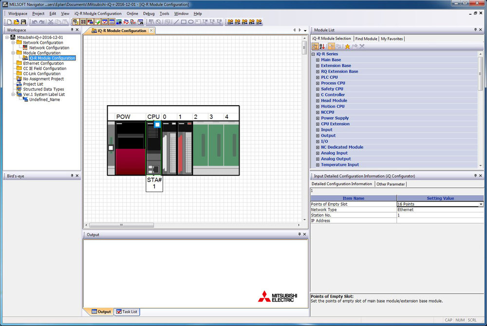 EPLAN は 三菱電機 MELSOFT iQ Worksと連携しました。